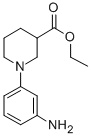 1-(3-AMINO-PHENYL)-PIPERIDINE-3-CARBOXYLIC ACID ETHYL ESTER Struktur