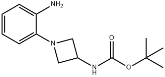 [1-(2-AMINO-PHENYL)-AZETIDIN-3-YL]-CARBAMIC ACID TERT-BUTYL ESTER Struktur