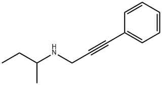 N-(SEC-BUTYL)-3-PHENYLPROP-2-YN-1-AMINE Struktur