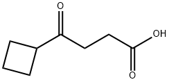 4-CYCLOBUTYL-4-OXO-BUTYRIC ACID Struktur