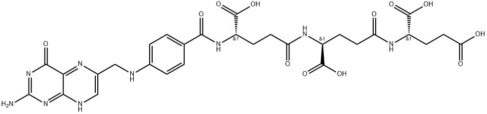 Pteroyltriglutamic Struktur