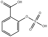 2-(Sulfooxy)benzoic acid Struktur