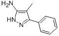 4-METHYL-5-PHENYL-2H-PYRAZOL-3-YLAMINE Struktur