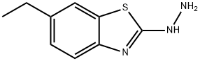 6-ETHYL-2(3H)-BENZOTHIAZOLONE HYDRAZONE Struktur