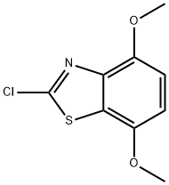 2-CHLORO-4,7-DIMETHOXY-1,3-BENZOTHIAZOLE Struktur