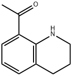 1-(1,2,3,4-tetrahydroquinolin-8-yl)ethanone Struktur