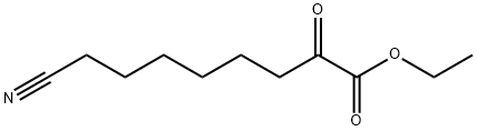 ETHYL 8-CYANO-2-OXOOXTANOATE Struktur