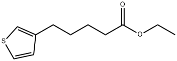 ETHYL 5-(3-THIENYL)PENTANOATE Struktur