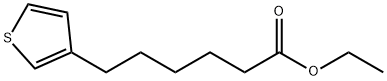 ETHYL 6-(3-THIENYL)HEXANOATE Struktur