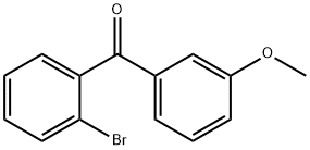 2-BROMO-3'-METHOXYBENZOPHENONE Struktur