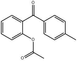 2-ACETOXY-4'-METHYLBENZOPHENONE Struktur