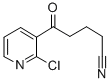 5-(2-CHLORO-3-PYRIDYL)-5-OXOVALERONITRILE Struktur