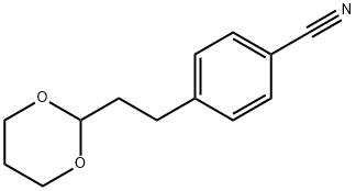 4-(1,3-DIOXAN-2-YLETHYL)BENZONITRILE Struktur