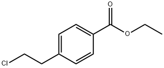 ethyl 4-(2-chloroethyl)benzoate Struktur