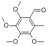 6-METHYL-2,3,4,5-TETRAMETHOXYBENZALDEHYDE Struktur