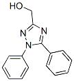 1H-1,2,4-Triazole-3-methanol,1,5-diphenyl- Struktur