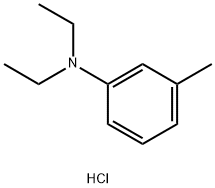 N,N-DIETHYL-M-TOLUIDINE HYDROCHLORIDE Struktur