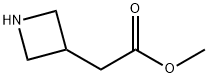 3-AZETIDINEACETIC ACID METHYL ESTER Struktur