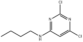 N-butyl-2,6-dichloropyriMidin-4-aMine Struktur