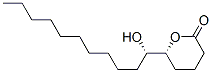 (5R,6S)-5,6-Dihydroxyhexadecanoic acid 1,5-lactone Struktur