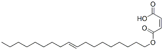 Maleic acid hydrogen 1-(9-octadecenyl) ester Struktur