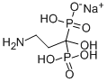 PAMIDRONICACIDMONOSODIUMSALT Struktur