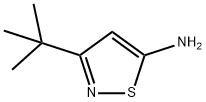 5-AMino-3-tert-butylisothiazole Struktur