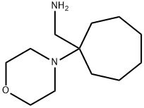 1-(1-MORPHOLIN-4-YLCYCLOHEPTYL)METHANAMINE Struktur