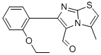 6-(2-ETHOXYPHENYL)-3-METHYLIMIDAZO[2,1-B]THIAZOLE-5-CARBOXALDEHYDE Struktur