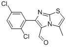 6-(2,5-DICHLOROPHENYL)-3-METHYLIMIDAZO[2,1-B]THIAZOLE-5-CARBOXALDEHYDE Struktur