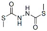 S,S-Dimethyl 1,2-hydrazinebis(monothioformate) Struktur