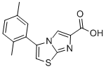 3-(2,5-DIMETHYLPHENYL)IMIDAZO[2,1-B]THIAZOLE-6-CARBOXYLIC ACID Struktur