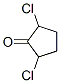 Cyclopentanone,  2,5-dichloro- Struktur