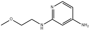 N2-(2-methoxyethyl)pyridine-2,4-diamine Struktur