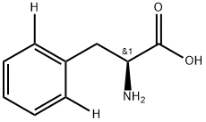 L-PHENYLALANINE-[RING-2,6-3H(N)] Struktur