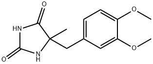 5-[(3,4-ジメトキシフェニル)メチル]-5-メチル-2,4-イミダゾリジンジオン