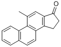 15,16-dihydro-11-methylcyclopenta(a)phenanthren-17-one Struktur