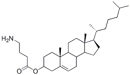 cholesteryl gamma-aminobutyrate Struktur