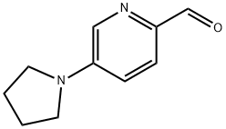 5-Pyrrolidin-1-ylpyridine-2-carbaldehyde Struktur