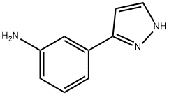 3-(1H-PYRAZOL-3-YL)ANILINE Struktur