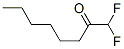 2-Octanone,  1,1-difluoro- Struktur