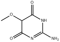 2-AMino-5-Methoxy-4,6(1H,5H)-pyriMidinedione Struktur