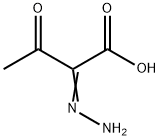 Butyric acid, 2,3-dioxo-, 2-hydrazone (7CI) Struktur