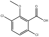 DICAMBA, [RING-14C(U)] Struktur