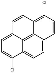 1,6-dichloropyrene Struktur