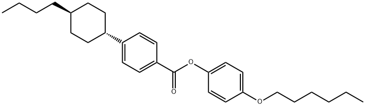 4-Heptyloxyphenyl-4'-Trans-ButylcyclohexylBenzoa Struktur