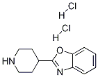 Benzoxazole, 2-(4-piperidinyl)-, dihydrochloride Struktur