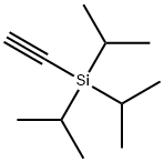 (Triisopropylsilyl)acetylene Struktur