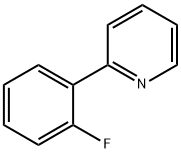 2-(2-FLUOROPHENYL)PYRIDINE Struktur