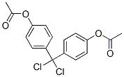 4,4'-(dichloromethylene)bisphenyl diacetate Struktur